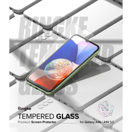 Γυαλί Προστασίας Ringke Invisible Defender ID Full Cover Tempered Glass Tough Screen Protector for Samsung Galaxy A14 / A14 5G jig Package 2 τεμάχια (G4as102) Γυαλί Προστασίας Ringke Invisible Defender ID Full Cover Tempered Glass Tough Screen Protector for Samsung Galaxy A14 / A14 5G jig Package 2 τεμάχια (G4as102)