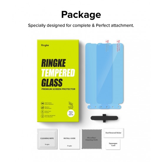 Γυαλί Προστασίας Ringke Invisible Defender ID Full Cover Tempered Glass Tough Screen Protector for Samsung Galaxy A14 / A14 5G jig Package 2 τεμάχια (G4as102) Γυαλί Προστασίας Ringke Invisible Defender ID Full Cover Tempered Glass Tough Screen Protector for Samsung Galaxy A14 / A14 5G jig Package 2 τεμάχια (G4as102)