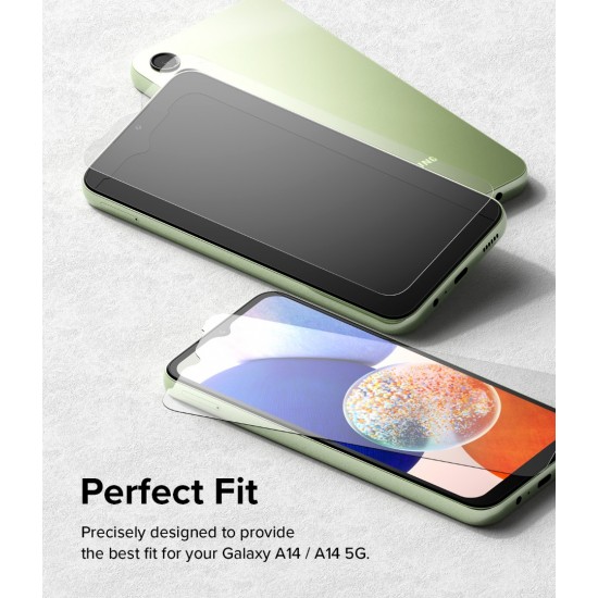 Γυαλί Προστασίας Ringke Invisible Defender ID Full Cover Tempered Glass Tough Screen Protector for Samsung Galaxy A14 / A14 5G jig Package 2 τεμάχια (G4as102) Γυαλί Προστασίας Ringke Invisible Defender ID Full Cover Tempered Glass Tough Screen Protector for Samsung Galaxy A14 / A14 5G jig Package 2 τεμάχια (G4as102)