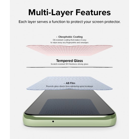 Γυαλί Προστασίας Ringke Invisible Defender ID Full Cover Tempered Glass Tough Screen Protector for Samsung Galaxy A14 / A14 5G jig Package 2 τεμάχια (G4as102) Γυαλί Προστασίας Ringke Invisible Defender ID Full Cover Tempered Glass Tough Screen Protector for Samsung Galaxy A14 / A14 5G jig Package 2 τεμάχια (G4as102)