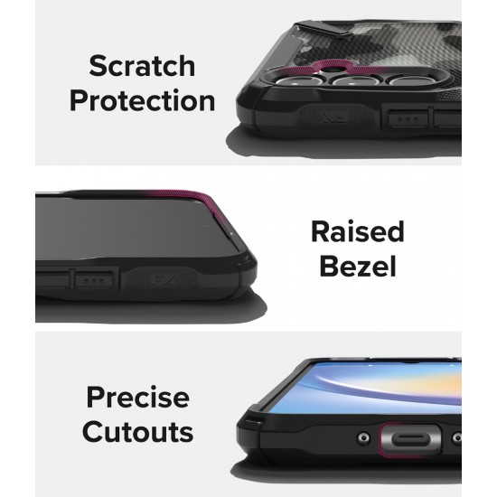 Θήκη Σιλικόνης Ringke Fusion X Case Armored Cover With Frame for Samsung Galaxy A34 5G (FX705E55) Black Θήκη Σιλικόνης Ringke Fusion X Case Armored Cover With Frame for Samsung Galaxy A34 5G (FX705E55) Black