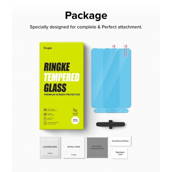 Γυαλί Προστασίας Ringke Invisible Defender ID Full Cover Tempered Glass Tough Screen Protector for Samsung Galaxy A34 5G jig Package 2 τεμάχια (G4as103) Γυαλί Προστασίας Ringke Invisible Defender ID Full Cover Tempered Glass Tough Screen Protector for Samsung Galaxy A34 5G jig Package 2 τεμάχια (G4as103)