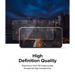 Γυαλί Προστασίας Ringke Invisible Defender ID Full Cover Tempered Glass Tough Screen Protector for Samsung Galaxy A34 5G jig Package 2 τεμάχια (G4as103)