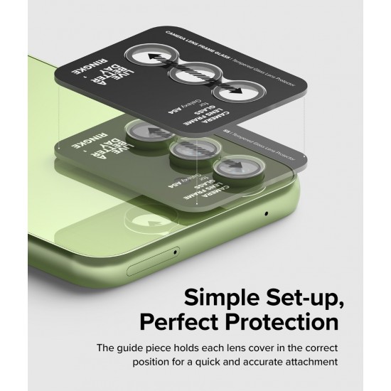 Γυαλί Προστασίας Κάμερας Ringke Camera Lens Frame Glass for Samsung Galaxy A54 5G (CM04085RS) Black Γυαλί Προστασίας Κάμερας Ringke Camera Lens Frame Glass for Samsung Galaxy A54 5G (CM04085RS) Black