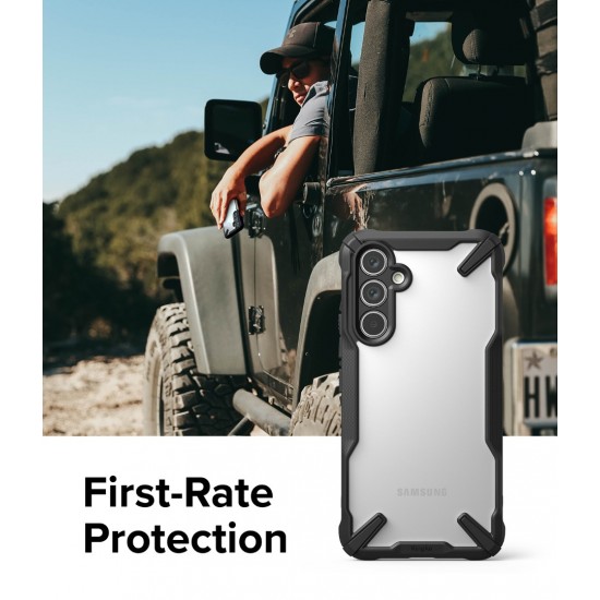 Θήκη Σιλικόνης Ringke Fusion X Case Armored Cover With Frame for Samsung Galaxy A54 5G  (FX703E55)  Black