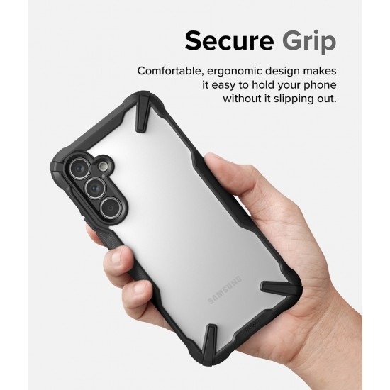 Θήκη Σιλικόνης Ringke Fusion X Case Armored Cover With Frame for Samsung Galaxy A54 5G  (FX703E55)  Black