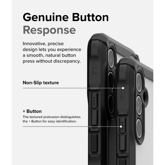 Θήκη Σιλικόνης Ringke Fusion X Case Armored Cover With Frame for Samsung Galaxy A54 5G  (FX703E55)  Black