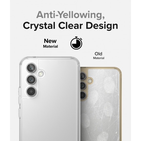 Θήκη Σιλικόνης Ringke Fusion TPU case with frame for Samsung Galaxy A54 5G Clear (F702E52)