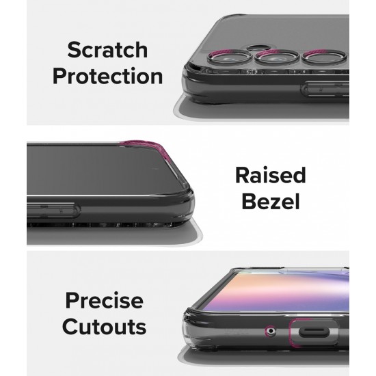 Θήκη Σιλικόνης Ringke Fusion TPU case with frame for Samsung Galaxy A54 5G Clear (F702E52) Θήκη Σιλικόνης Ringke Fusion TPU case with frame for Samsung Galaxy A54 5G Clear (F702E52)