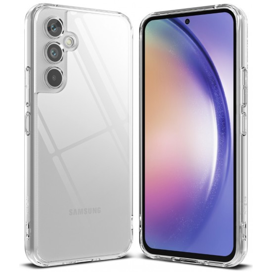 Θήκη Σιλικόνης Ringke Fusion TPU case with frame for Samsung Galaxy A54 5G Clear (F702E52) Θήκη Σιλικόνης Ringke Fusion TPU case with frame for Samsung Galaxy A54 5G Clear (F702E52)