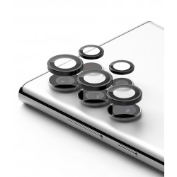 Γυαλί Προστασίας Κάμερας Ringke Camera Lens Frame Glass for Samsung Galaxy S22 Ultra (CM07419RS) Black