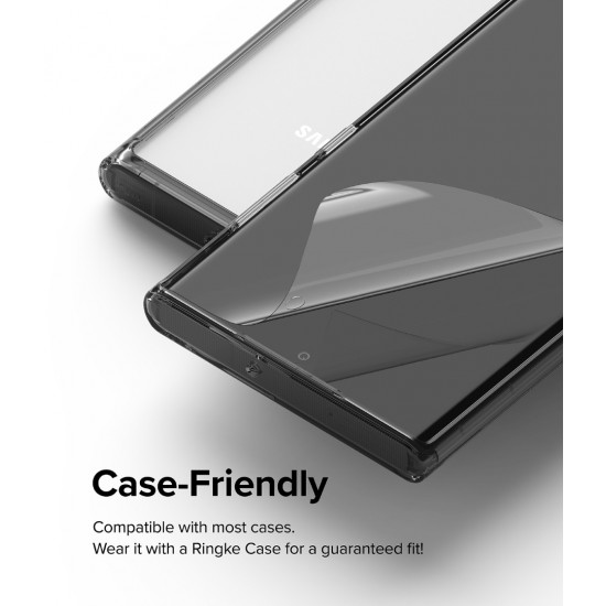 Μεμβράνη Προστασίας Ringke Screen Protector Dual Easy Film Samsung Galaxy S22 Ultra (1 + 1 Added Bonus Pack) (D2E044)