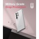 Θήκη Σιλικόνης Ringke Fusion TPU case with frame for Samsung Galaxy S22 Ultra transparent