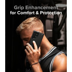 Θήκη Σιλικόνης Ringke Onyx Durable TPU Case Cover for Samsung Galaxy Galaxy S22 Ultra Black (N597E55)