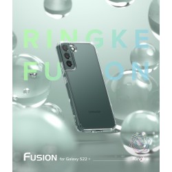 Θήκη Σιλικόνης Ringke Fusion TPU case with frame for Samsung Galaxy S22 Plus transparent Θήκη Σιλικόνης Ringke Fusion TPU case with frame for Samsung Galaxy S22 Plus transparent
