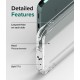 Θήκη Σιλικόνης Ringke Fusion TPU case with frame for Samsung Galaxy S22 Plus transparent