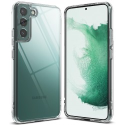 Θήκη Σιλικόνης Ringke Fusion TPU case with frame for Samsung Galaxy S22 Plus transparent