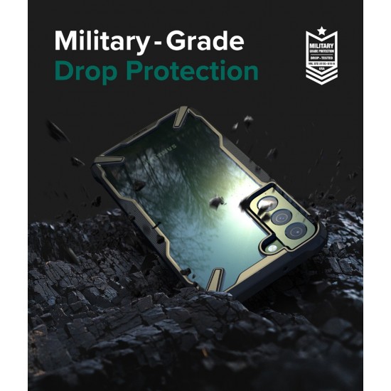 Θήκη Σιλικόνης Ringke Fusion X case armored cover with frame for Samsung Galaxy S22 Plus black Θήκη Σιλικόνης Ringke Fusion X case armored cover with frame for Samsung Galaxy S22 Plus black