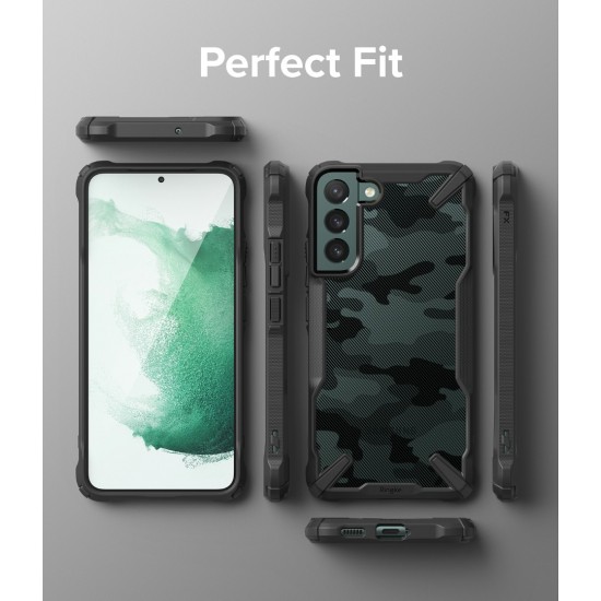 Θήκη Σιλικόνης Ringke Fusion X case armored cover with frame for Samsung Galaxy S22 Plus black Θήκη Σιλικόνης Ringke Fusion X case armored cover with frame for Samsung Galaxy S22 Plus black