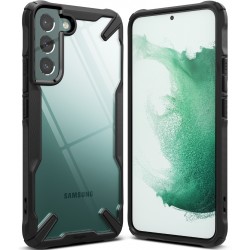 Θήκη Σιλικόνης Ringke Fusion X case armored cover with frame for Samsung Galaxy S22 black