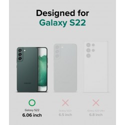 Θήκη Σιλικόνης Ringke Onyx Durable TPU Cover for Samsung Galaxy S22 gray Θήκη Σιλικόνης Ringke Onyx Durable TPU Cover for Samsung Galaxy S22 gray