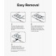 Γυαλί Προστασίας Κάμερας Ringke Camera Lens Frame Glass for Samsung Galaxy S23 / S23 Plus (CM01770RS) Black