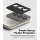 Γυαλί Προστασίας Κάμερας Ringke Camera Lens Frame Glass for Samsung Galaxy S23 / S23 Plus (CM01770RS) Black