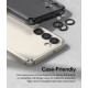 Γυαλί Προστασίας Κάμερας Ringke Camera Lens Frame Glass for Samsung Galaxy S23 / S23 Plus (CM01770RS) Black