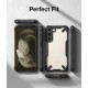 Θήκη Σιλικόνης Ringke Fusion X case armored cover with frame for Samsung Galaxy S23 Plus (FX691E55)  Black