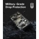 Θήκη Σιλικόνης Ringke Fusion X case armored cover with frame for Samsung Galaxy S23 Plus (FX691E55)  Black