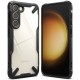 Θήκη Σιλικόνης Ringke Fusion X case armored cover with frame for Samsung Galaxy S23 Plus (FX691E55)  Black