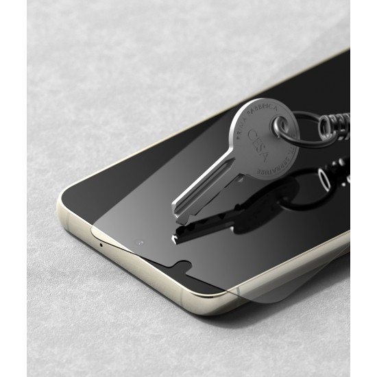 Γυαλί Προστασίας Ringke Invisible Defender ID Full Cover Tempered Glass Tough Screen Protector for Samsung Galaxy S23 jig Package 2 τεμάχια (G4as100)