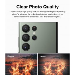 Γυαλί Προστασίας Κάμερας Ringke Camera Lens Frame Glass for Samsung Galaxy S23 Ultra (CM01718RS) Black Γυαλί Προστασίας Κάμερας Ringke Camera Lens Frame Glass for Samsung Galaxy S23 Ultra (CM01718RS) Black