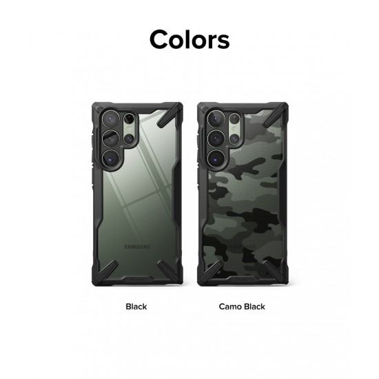 Θήκη Σιλικόνης Ringke Fusion X case armored cover with frame for Samsung Galaxy S23 Ultra (FX694E55) Black Θήκη Σιλικόνης Ringke Fusion X case armored cover with frame for Samsung Galaxy S23 Ultra (FX694E55) Black