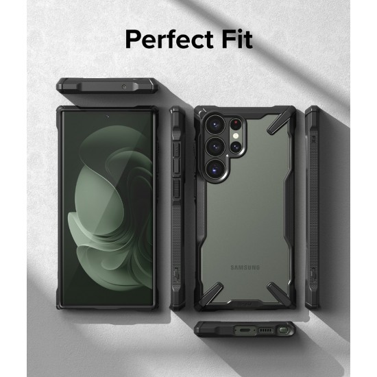 Θήκη Σιλικόνης Ringke Fusion X case armored cover with frame for Samsung Galaxy S23 Ultra (FX694E55) Black Θήκη Σιλικόνης Ringke Fusion X case armored cover with frame for Samsung Galaxy S23 Ultra (FX694E55) Black