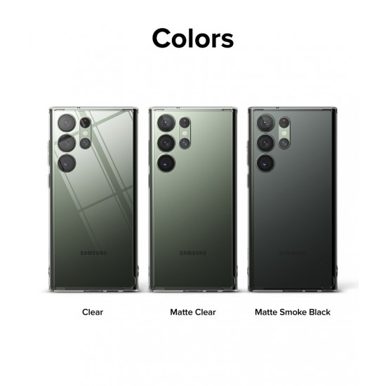 Θήκη Σιλικόνης Ringke Fusion TPU case with frame for Samsung Galaxy S23 Ultra Clear (F693E52) Θήκη Σιλικόνης Ringke Fusion TPU case with frame for Samsung Galaxy S23 Ultra Clear (F693E52)