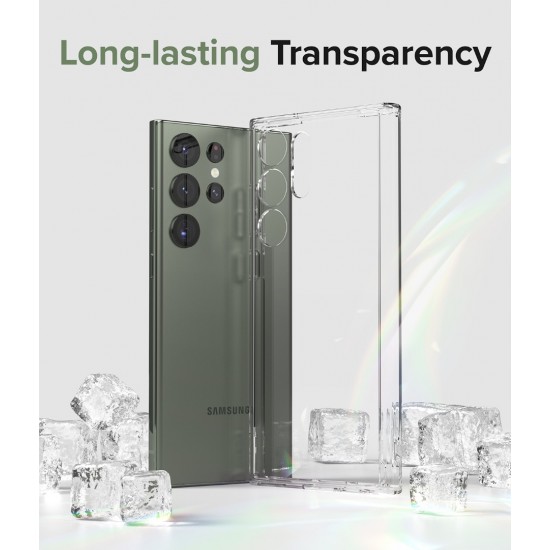Θήκη Σιλικόνης Ringke Fusion TPU case with frame for Samsung Galaxy S23 Ultra Clear (F693E52) Θήκη Σιλικόνης Ringke Fusion TPU case with frame for Samsung Galaxy S23 Ultra Clear (F693E52)