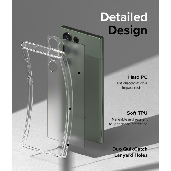 Θήκη Σιλικόνης Ringke Fusion TPU case with frame for Samsung Galaxy S23 Ultra Clear (F693E52) Θήκη Σιλικόνης Ringke Fusion TPU case with frame for Samsung Galaxy S23 Ultra Clear (F693E52)