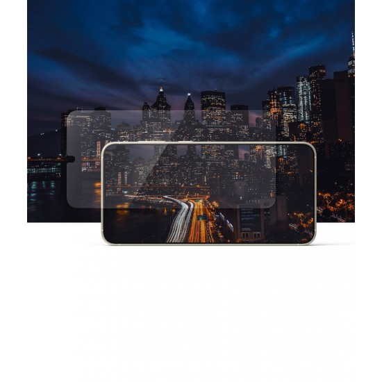 Γυαλί Προστασίας Ringke Invisible Defender ID Full Cover Tempered Glass Tough Screen Protector for Samsung Galaxy S23 jig Package 2 τεμάχια (G4as100)