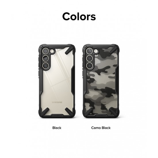 Θήκη Σιλικόνης Ringke Fusion X case armored cover with frame for Samsung Galaxy S23 (FX688E55) Black Θήκη Σιλικόνης Ringke Fusion X case armored cover with frame for Samsung Galaxy S23 (FX688E55) Black