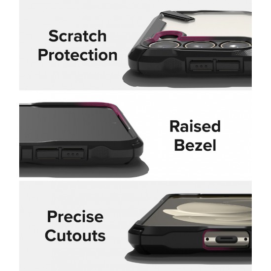 Θήκη Σιλικόνης Ringke Fusion X case armored cover with frame for Samsung Galaxy S23 (FX688E55) Black Θήκη Σιλικόνης Ringke Fusion X case armored cover with frame for Samsung Galaxy S23 (FX688E55) Black