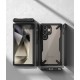 Θήκη Σιλικόνης Ringke Fusion X Case Armored Cover With Frame for Samsung Galaxy S24 Ultra (FX797E55)  Black