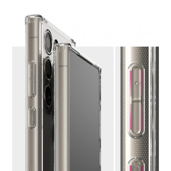 Θήκη Σιλικόνης Ringke Fusion TPU case with frame for Samsung Galaxy S24 Ultra Clear (F795E52) Θήκη Σιλικόνης Ringke Fusion TPU case with frame for Samsung Galaxy S24 Ultra Clear (F795E52)