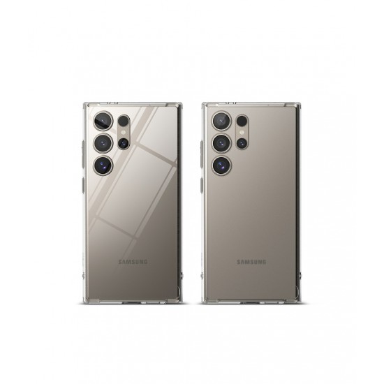 Θήκη Σιλικόνης Ringke Fusion TPU case with frame for Samsung Galaxy S24 Ultra Clear (F795E52) Θήκη Σιλικόνης Ringke Fusion TPU case with frame for Samsung Galaxy S24 Ultra Clear (F795E52)