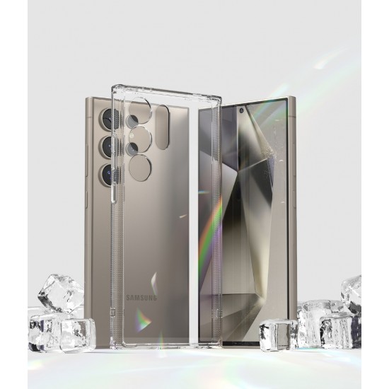 Θήκη Σιλικόνης Ringke Fusion TPU case with frame for Samsung Galaxy S24 Ultra Clear (F795E52) Θήκη Σιλικόνης Ringke Fusion TPU case with frame for Samsung Galaxy S24 Ultra Clear (F795E52)