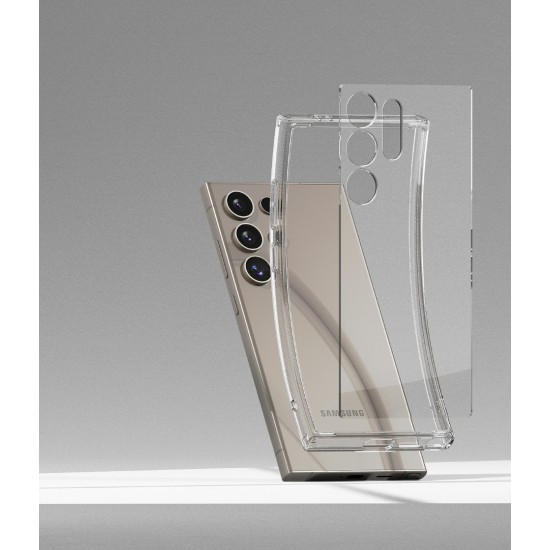 Θήκη Σιλικόνης Ringke Fusion TPU case with frame for Samsung Galaxy S24 Ultra Clear (F795E52) Θήκη Σιλικόνης Ringke Fusion TPU case with frame for Samsung Galaxy S24 Ultra Clear (F795E52)