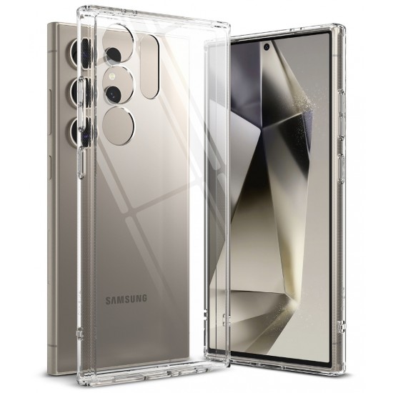 Θήκη Σιλικόνης Ringke Fusion TPU case with frame for Samsung Galaxy S24 Ultra Clear (F795E52) Θήκη Σιλικόνης Ringke Fusion TPU case with frame for Samsung Galaxy S24 Ultra Clear (F795E52)