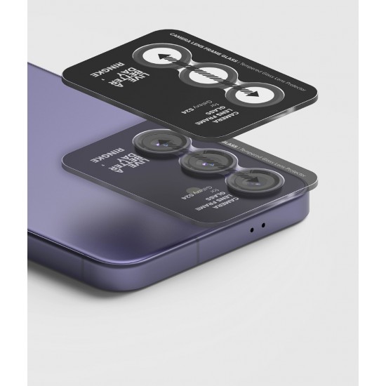 Γυαλί Προστασίας Κάμερας Ringke Camera Lens Frame Glass for Samsung Galaxy S24 (CLF1G003) Black Γυαλί Προστασίας Κάμερας Ringke Camera Lens Frame Glass for Samsung Galaxy S24 (CLF1G003) Black