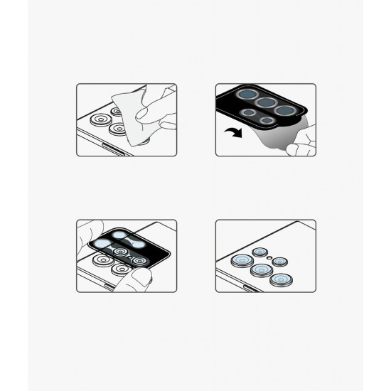 Γυαλί Προστασίας Κάμερας Ringke Camera Lens Frame Glass for Samsung Galaxy S24 (CLF1G003) Black Γυαλί Προστασίας Κάμερας Ringke Camera Lens Frame Glass for Samsung Galaxy S24 (CLF1G003) Black