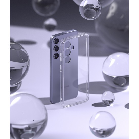 Θήκη Σιλικόνης Ringke Fusion TPU case with frame for Samsung Galaxy S24 Clear (F787E52) Θήκη Σιλικόνης Ringke Fusion TPU case with frame for Samsung Galaxy S24 Clear (F787E52)